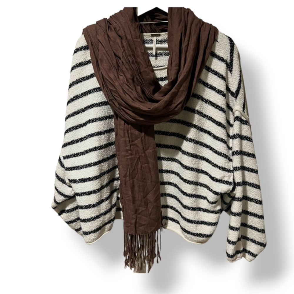 ✨2 for $10✨Brown Mauve Scarf